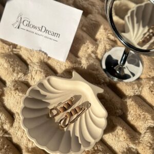2 Pair of Metallic Brooch
