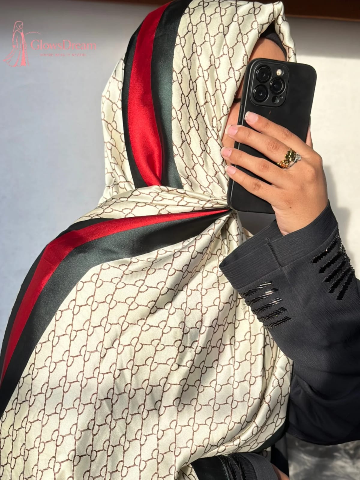 Digital Printed Silk Hijab