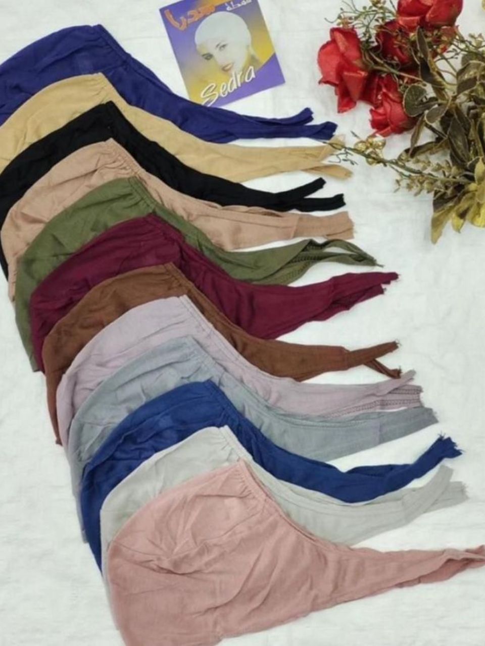 Colorful Premium Hijab Caps Soft & Stretchy Inner Caps - Image 2